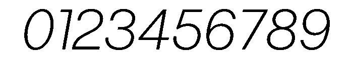 Spag LightItalic Instance Font OTHER CHARS
