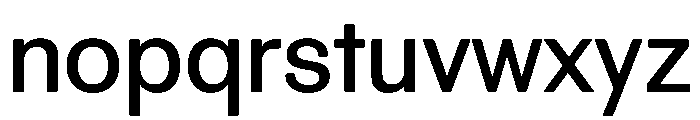 Spag Medium Instance Font LOWERCASE