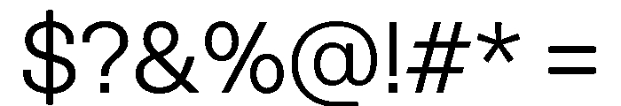 Spag Regular Font OTHER CHARS