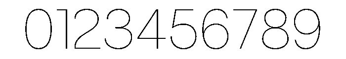 Spag Thin Instance Font OTHER CHARS