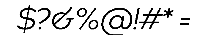 Spectators Headline Regular Italic Font OTHER CHARS