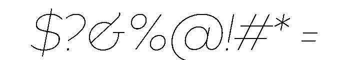 Spectators Headline Variable Italic Font OTHER CHARS