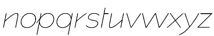 Spectators Headline Variable Italic Font LOWERCASE