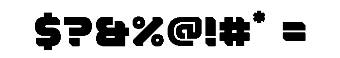 SpectreRegular Font OTHER CHARS