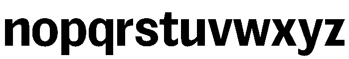 Spent Bd Instance Font LOWERCASE
