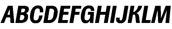 Spent BdItalic Instance Font UPPERCASE