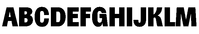 Spent Blk Instance Font UPPERCASE