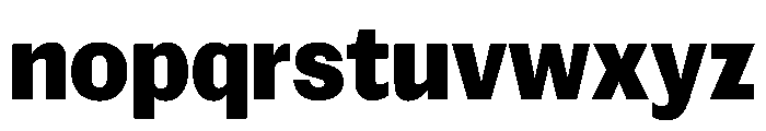 Spent Blk Instance Font LOWERCASE