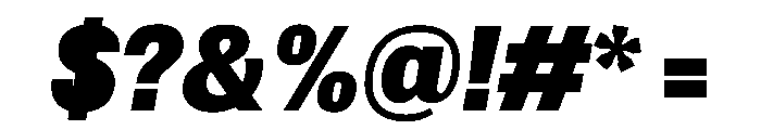 Spent BlkItalic Instance Font OTHER CHARS