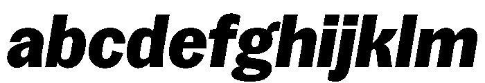 Spent BlkItalic Instance FONT