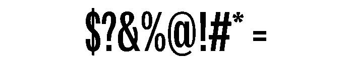 Spent Cmp Instance Font OTHER CHARS