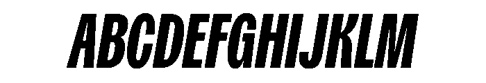 Spent CmpBdItalic Instance Font UPPERCASE