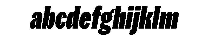 Spent CmpBlkItalic Instance FONT