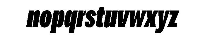 Spent CmpBlkItalic Instance Font LOWERCASE