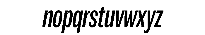 Spent CmpItalic Instance Font LOWERCASE
