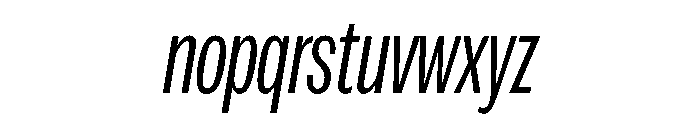 Spent CmpLtItalic Instance Font LOWERCASE