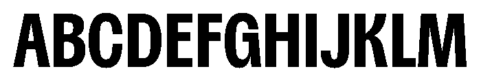 Spent CmpctBd Instance Font UPPERCASE