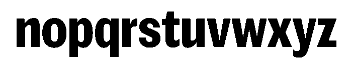 Spent CmpctExBd Instance Font LOWERCASE