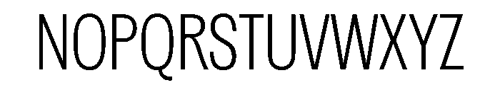 Spent CmpctExLt Instance Font UPPERCASE