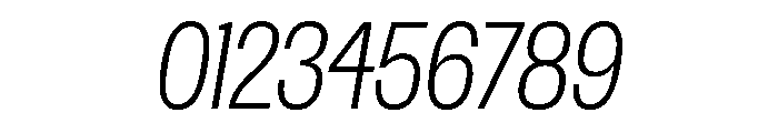 Spent CmpctExLtItalic Instance Font OTHER CHARS