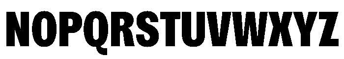 Spent CompactBlack Font UPPERCASE