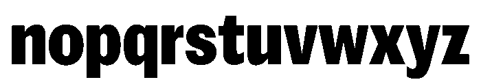 Spent CompactBlack Font LOWERCASE