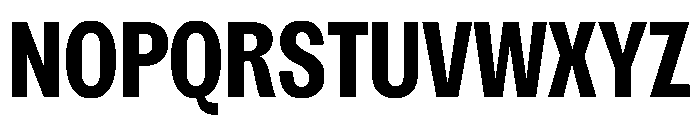Spent CompactBold Font UPPERCASE