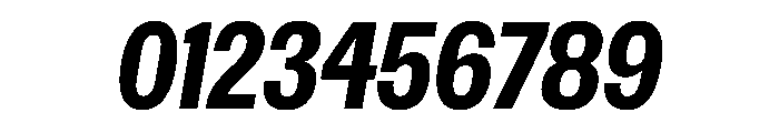 Spent CompactBoldItalic Font OTHER CHARS