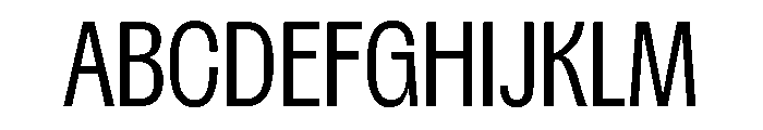 Spent CompactLight Font UPPERCASE