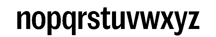 Spent CompactMedium Font LOWERCASE