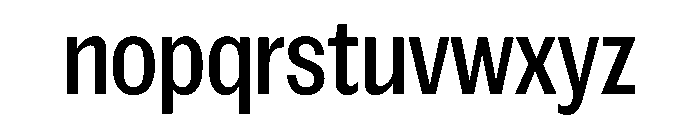 Spent Compact Font LOWERCASE
