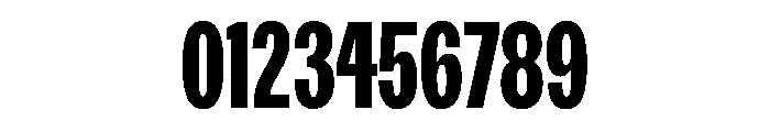 Spent CompressedBold Font OTHER CHARS