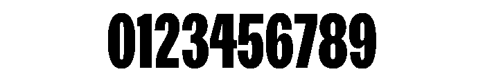 Spent CompressedExtraBold Font OTHER CHARS