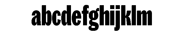 Spent CompressedExtraBold FONT