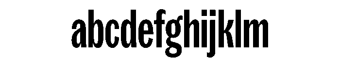 Spent CompressedMedium FONT