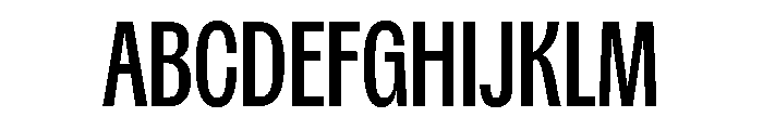 Spent Cond Instance Font UPPERCASE