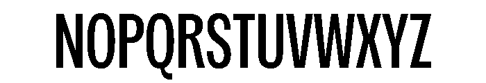 Spent Cond Instance Font UPPERCASE