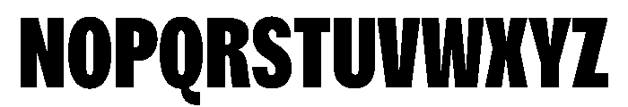 Spent CondBlk Instance Font UPPERCASE