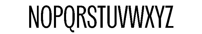 Spent CondLt Instance Font UPPERCASE