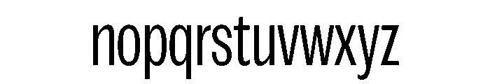 Spent CondLt Instance Font LOWERCASE