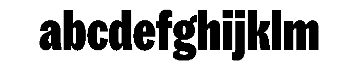 Spent CondensedBlack FONT