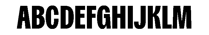 Spent CondensedExtraBold Font UPPERCASE