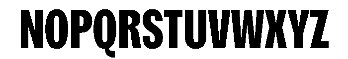 Spent CondensedExtraBold Font UPPERCASE