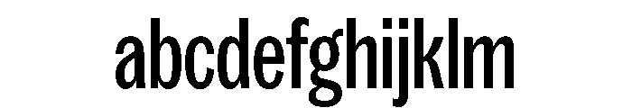 Spent Condensed FONT