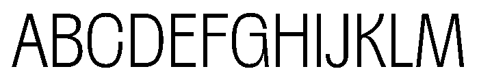 Spent ExLt Instance Font UPPERCASE