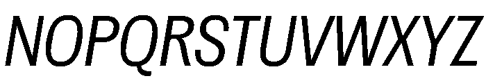 Spent LightItalic Font UPPERCASE