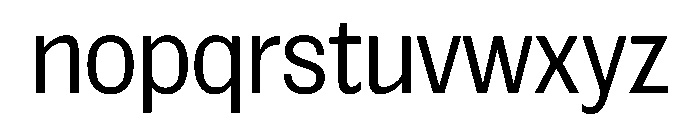 Spent Light Font LOWERCASE