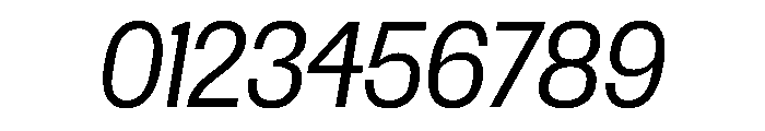 Spent LtItalic Instance Font OTHER CHARS