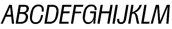 Spent LtItalic Instance Font UPPERCASE