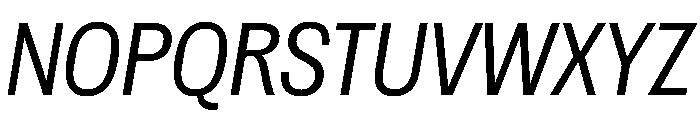 Spent LtItalic Instance Font UPPERCASE